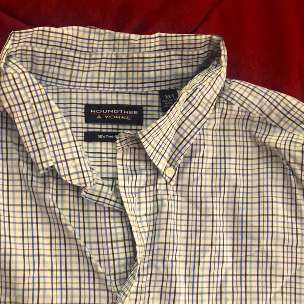 Men’s plaid long sleeve